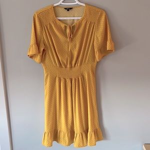 Yellow Polka Dot Dress